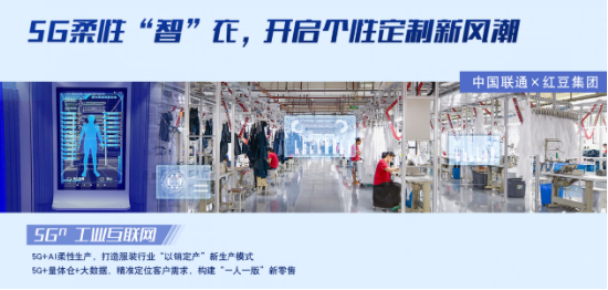 紅豆股份5G工廠入選工業互聯網示范名單，互聯網銷售迎來新機遇